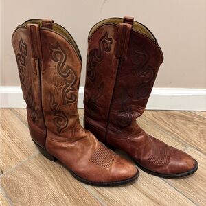 Lucchese Calf Skin Western/Cowboy Boots